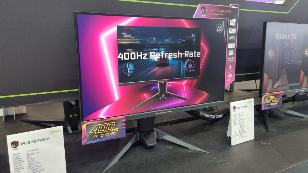 Découvrez le nouveau moniteur de jeu 400 Hz 1440p d’ASRock : une promesse de performance à un prix séduisant